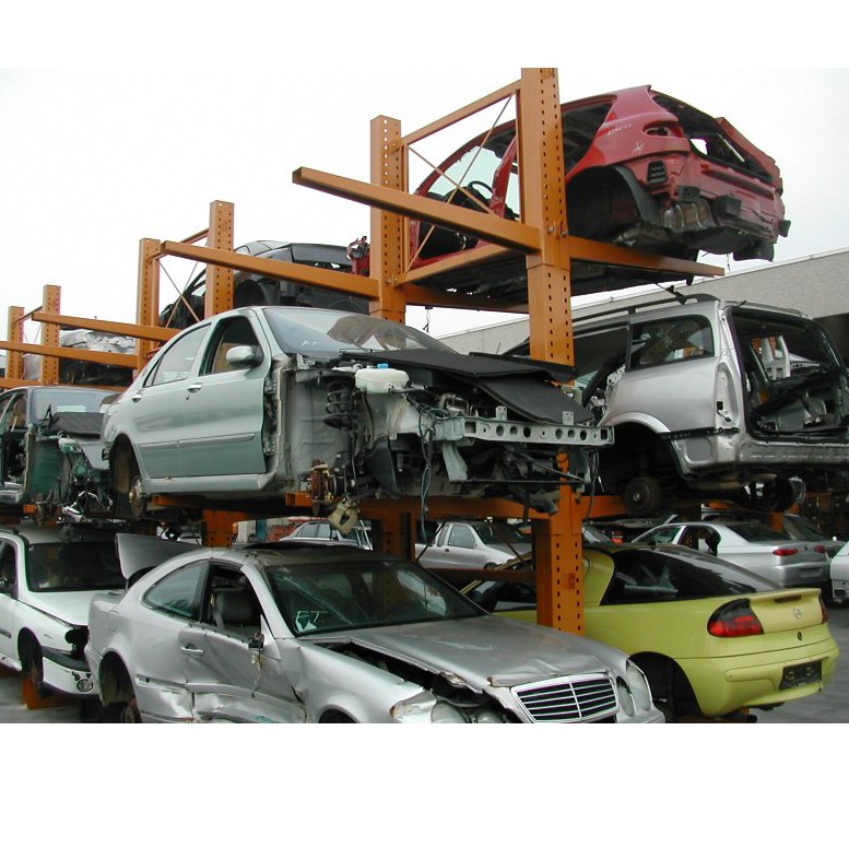 Stockage de voitures sur rayonnage cantilever – charges longues et lourdes - Image 1