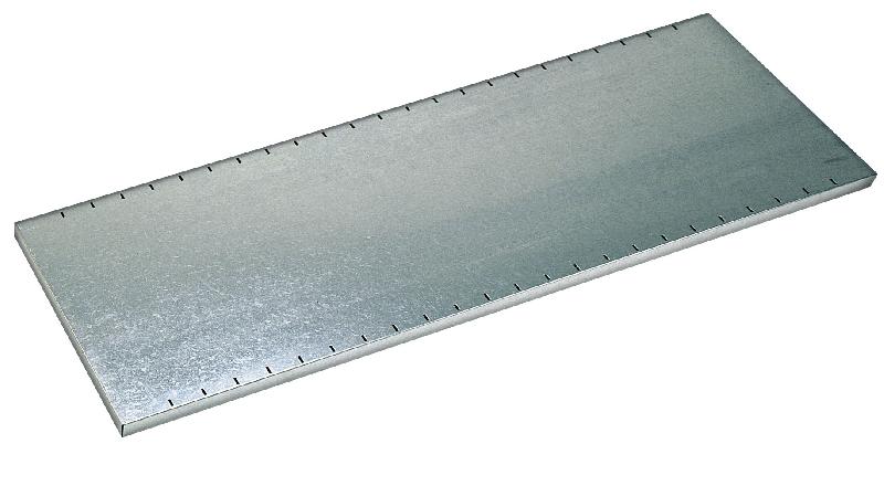 Tablette renforcée de rayonnage galvatop l.970 x p.400 mm – 1301081 - Image 1