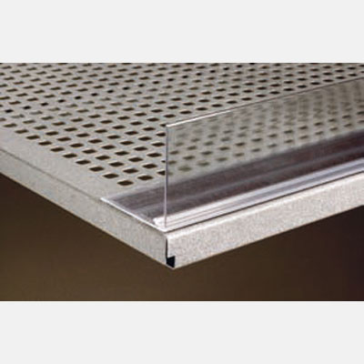 Butée magnétique transparente ou grise – Hauteur 30mm pour gondole et rayonnage - Image 1