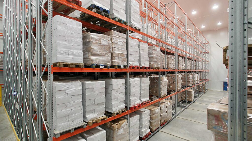 Palettier Mobile AR Mobile – Rayonnage mobile pour palettes sur bases mobiles – Système de stockage haute densité - Image 3