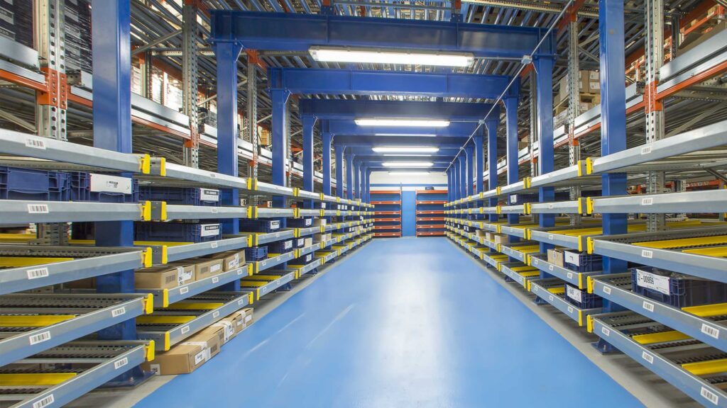 Rack Dynamique pour Colis – Rayonnage Dynamique AR Carton Flow – Système FIFO Picking - Image 4