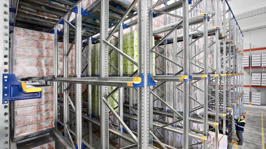 Rack Accumulation AR Drive In – Rayonnage compact pour palettes – Stockage haute densité - Image 4