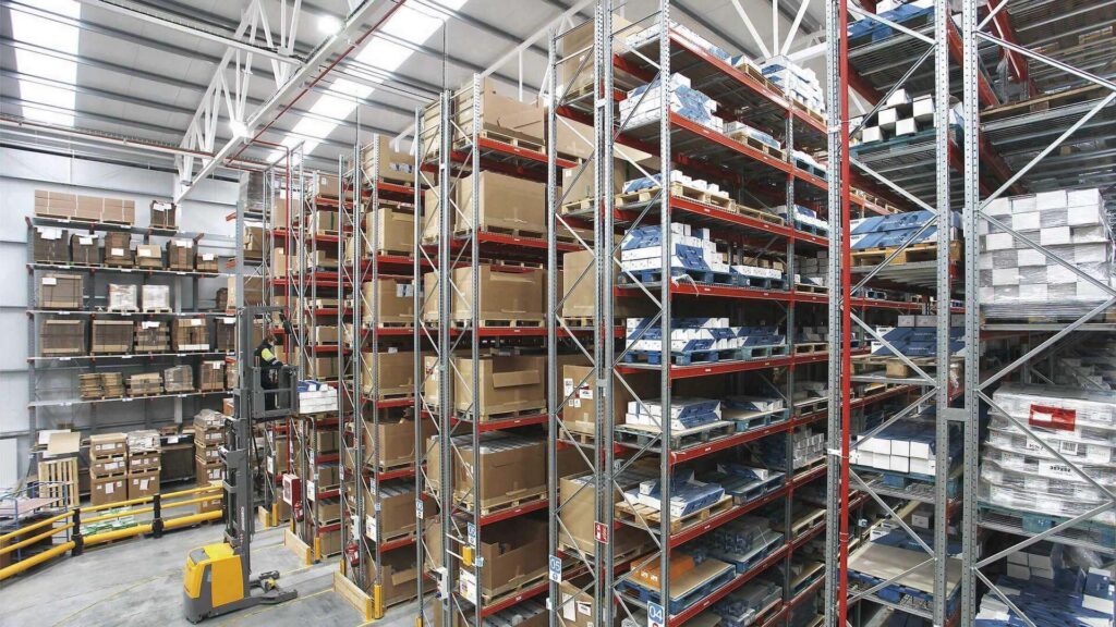 Rayonnage à couloirs étroits VNA – Solution de stockage haute densité pour palettes – 1,5 m de largeur - Image 2