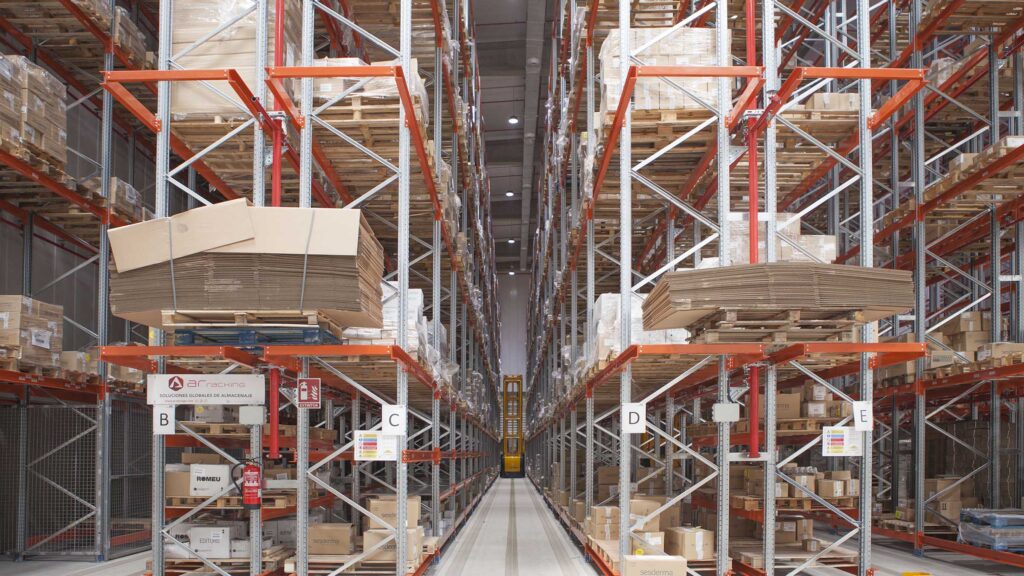 Rayonnage à couloirs étroits VNA – Solution de stockage haute densité pour palettes – 1,5 m de largeur - Image 4