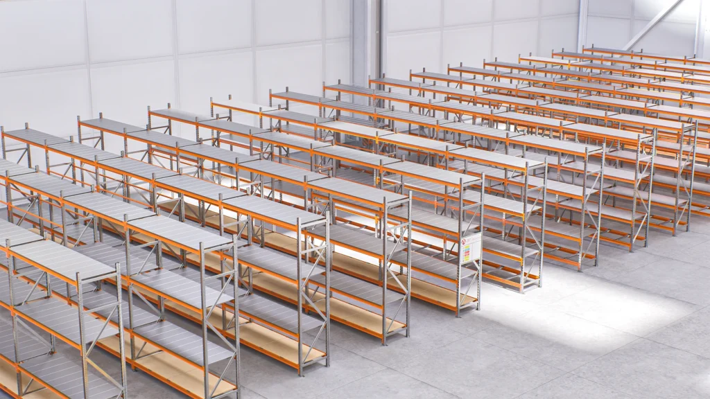 Rayonnage Mi-Lourd AR LS – Système de stockage manuel pour charges moyennes et petites - Image 3