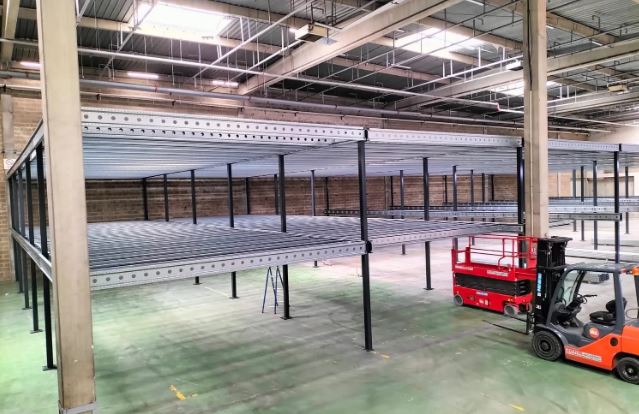 Mezzanine industrielle sur mesure – Augmentez votre surface sans agrandir vos locaux – disponible en achat neuf et occasion - Image 1