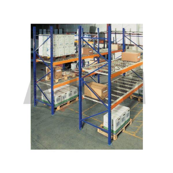 Platelages métalliques sur les lisses de rayonnage - Image 1