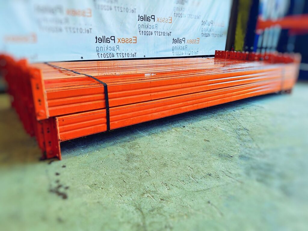 Rack de stockage d&rsquo;occasion POLYPAL 5,5 m x 900 mm – Échelles et lisses modulaires en acier - Image 2