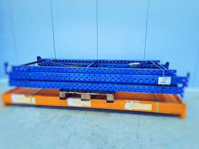 Rack de stockage d&rsquo;occasion DUWIC 2,25m de hauteur x 1000mm de profondeur en acier galvanisé - Image 1