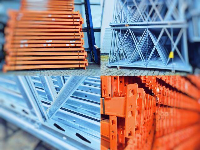 Rack de stockage d&rsquo;occasion FERALCO 2,55m de hauteur et 1250mm de profondeur en acier galvanisé - Image 1