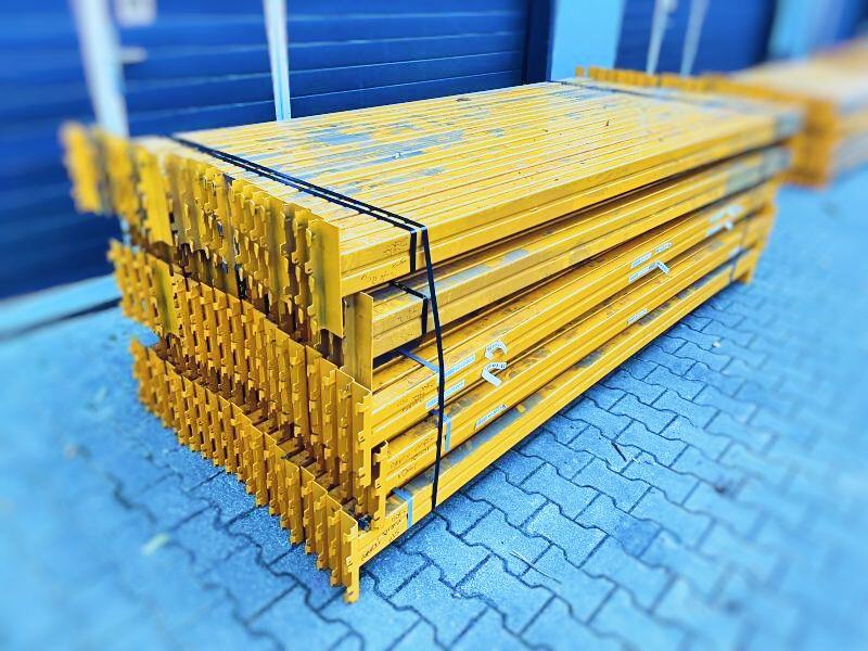 Rack de stockage d&rsquo;occasion JUNGHEINRICH 2,7m x 120mm en acier galvanisé - Image 1