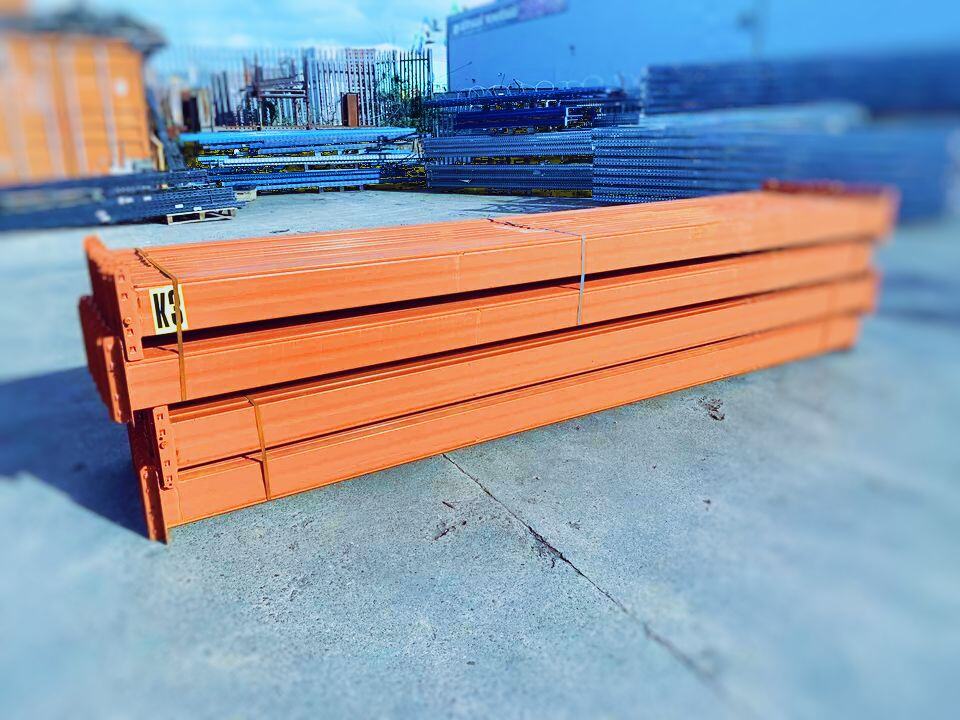 Rack de stockage d&rsquo;occasion MECALUX 4 mètres de hauteur x 1100 mm de profondeur - Image 1