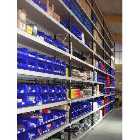 Rayonnage mi-lourd – Stockage manuel industriel pour charges volumineuses jusqu&rsquo;à 700 kg - Image 2