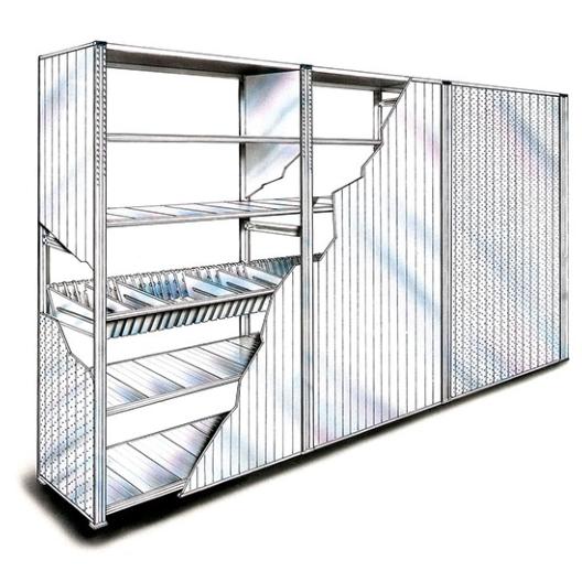 Rayonnage Galva UNIRACK – Structure galvanisée modulaire pour stockage manuel 3