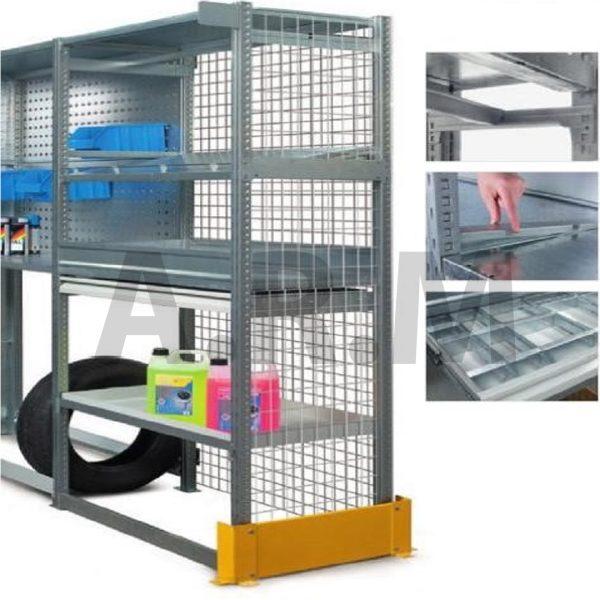 Rayonnage pour charges mi-lourdes pour l&rsquo;aménagement de quincailleries, magasins - Image 1