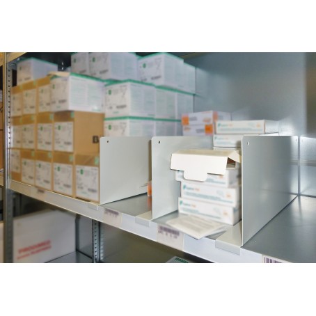 Rayonnage tôlé léger à tablettes – Stockage industriel et archives – 150kg par tablette - Image 2