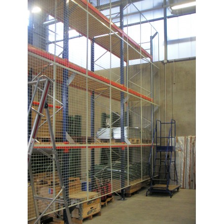 Rayonnage lourd – Palettier rack à palettes en acier galvanisé avec lisses peintes – Norme NF EN 15512 - Image 3