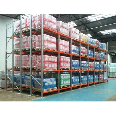 Stockage dynamique à palettes FIFO – pour palettes 800×1200 ou 1000×1200 – système gravitaire - Image 3