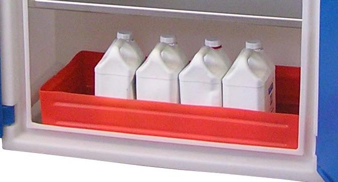 Étagère de rétention PE – Volume de rétention : 43L – Adaptée aux références CFPE-PM et CFPE-GM - Image 1