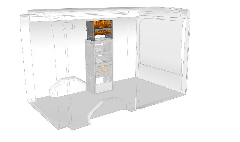 Rehausse flexa bacs 508 – u150121 - Image 1