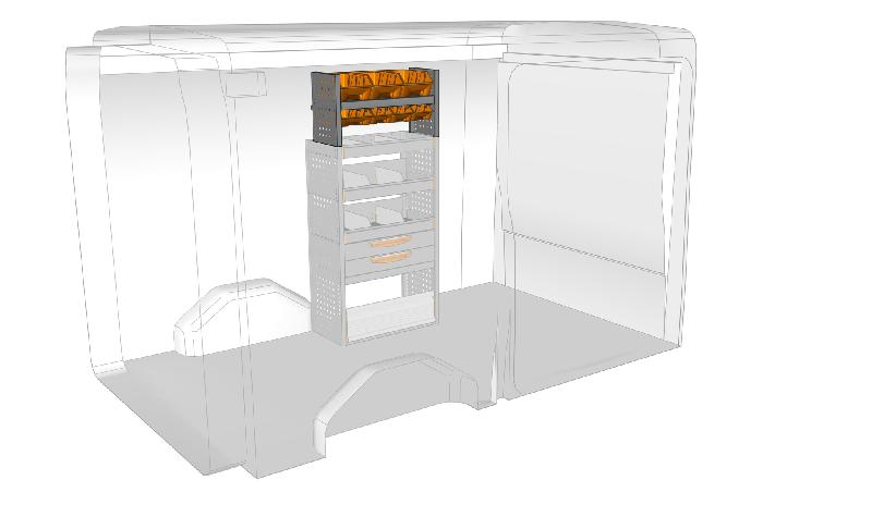 Rehausse flexa bacs 717 – u150122 - Image 1