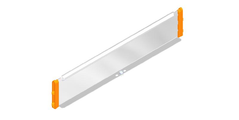 Séparateur alu storage top p.316*h.60 – uacs044 - Image 1