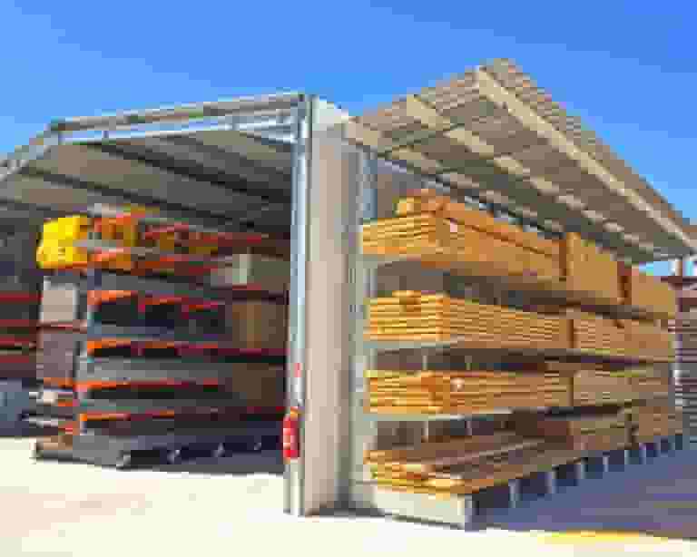 Rayonnage cantilever charge lourde – stockage horizontal de longues charges - Image 3