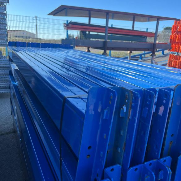 Racks à palettes Alser d&rsquo;occasion – 20 échelles 3000x1050mm, 108 lisses 2700x120mm, capacité 3 tonnes/niveau - Image 4