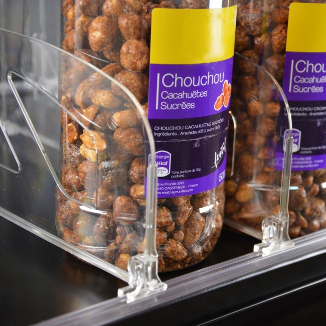 Séparateur sécable hauteur 100 mm longueur 380 à 580 mm en PC recyclé - Image 4