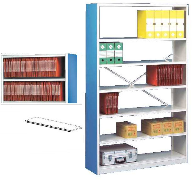 Rayonnage tôlé 2 UD – hauteurs 2000, 2200 et 2500 mm 1