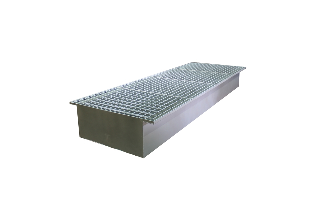 Bac rack rayonnage lourd avec caillebotis en acier, 2000 kg, 45 m², 2000 kg - Image 1