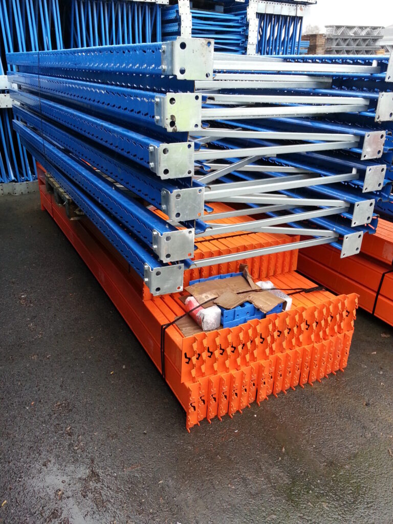 Rack à palette lourd d&rsquo;occasion RAYOSAR – 3T et 2,4T, 22 échelles et 90 lisses - Image 2