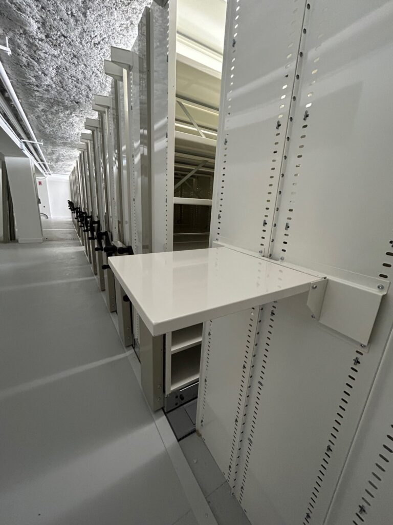 Rayonnage archives sur bases mobiles de 1 à 13 mètres – St Etienne - Image 4