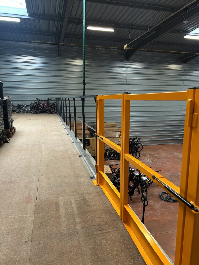 Mezzanine industrielle sur mesure à Lyon dans le Rhône – installation professionnelle et sécurité optimale - Image 2