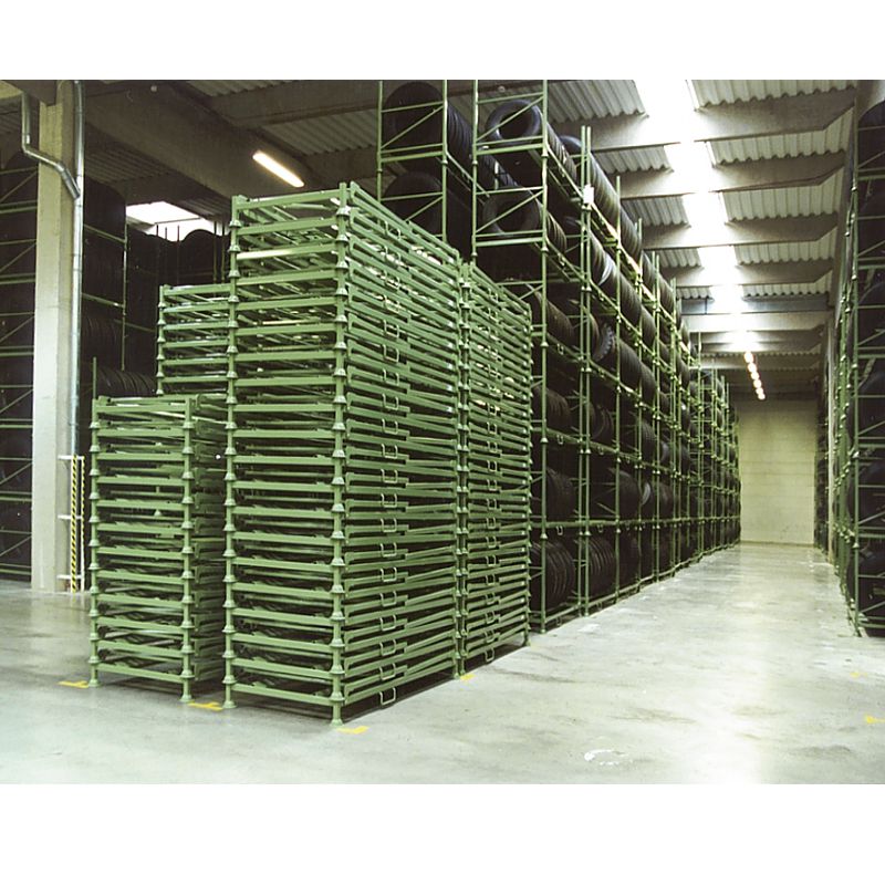 Rayonnage porte pneus 2343x1078x787mm – neuf – métal – capacité de charge 300 kg - Image 2