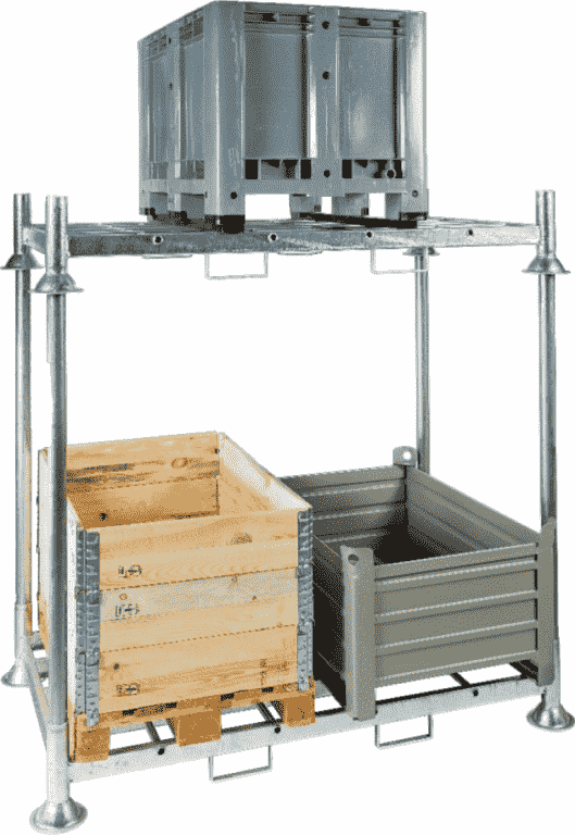 Stockeur empilable simple ou double – stockage de masse par accumulation jusqu&rsquo;à 9 mètres de hauteur - Image 2