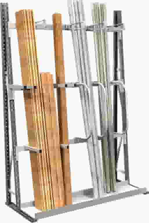 Rayonnage cantilever vertical simple ou double face pour tubes et profilés longs - Image 2