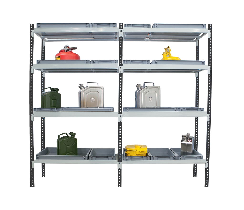 Rayonnage pour produits corrosifs – travée supplémentaire RL600PP021 – 180 L de rétention 1