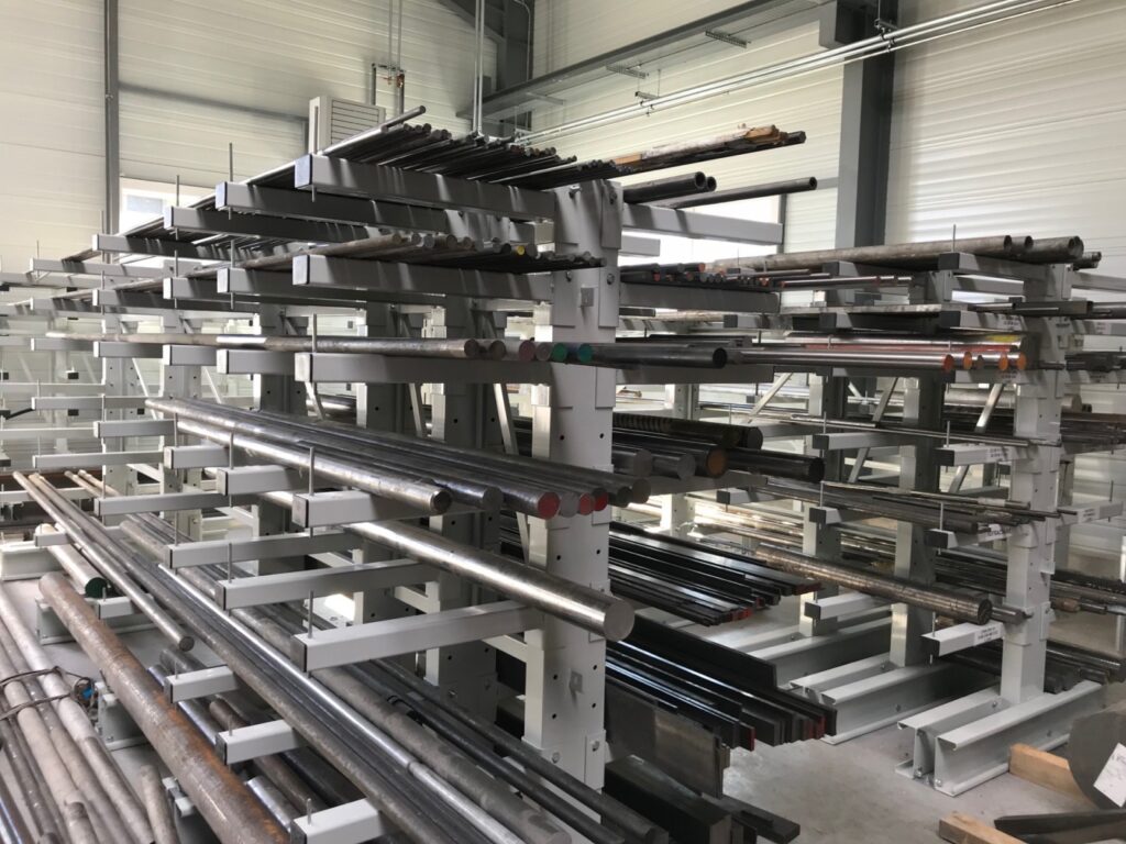 Cantilever léger pour charges longues et légères – rayonnage simple ou double face à St Étienne - Image 2