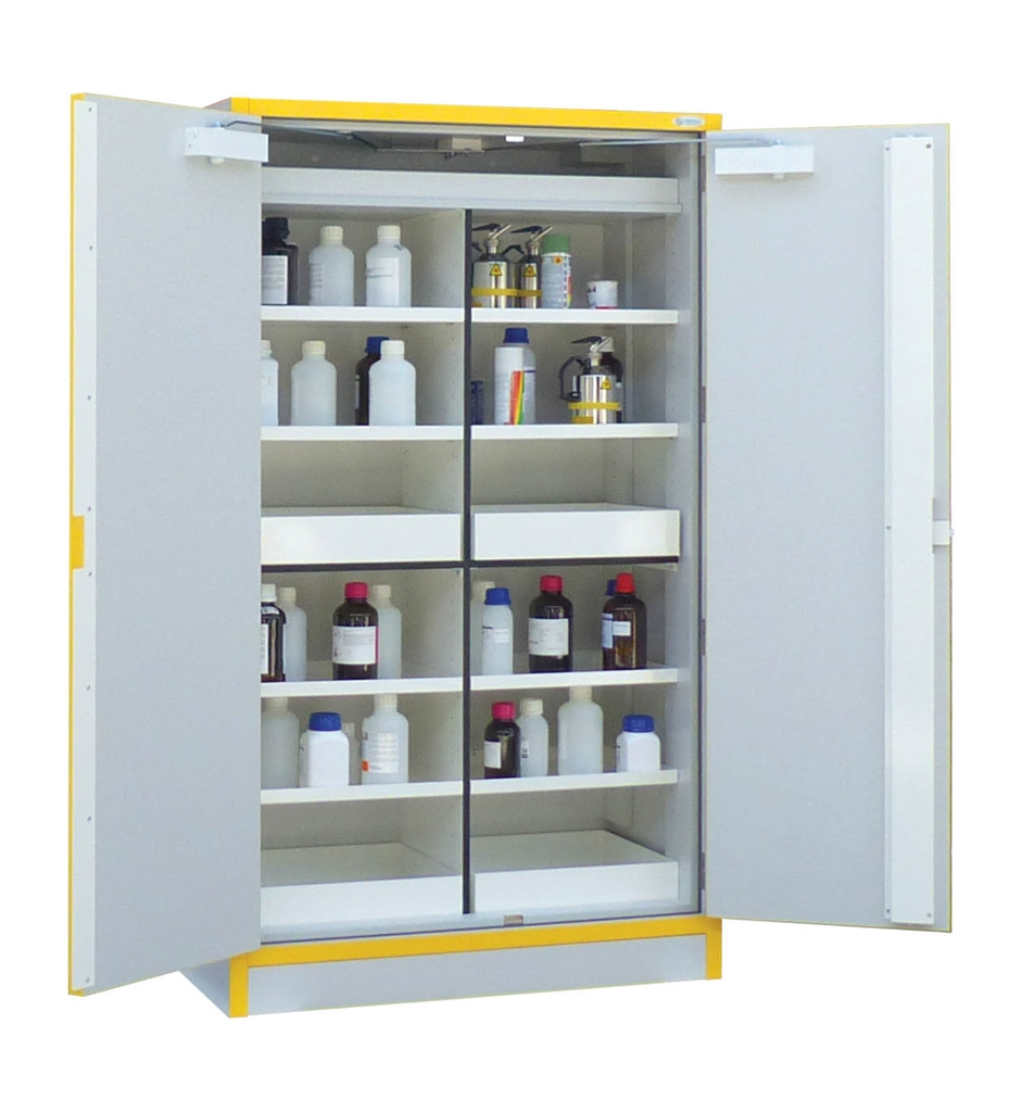 armoire de rangement 450x120cm 100m², 2 chaises, en acier, avec garantie 2 ans - Image 1