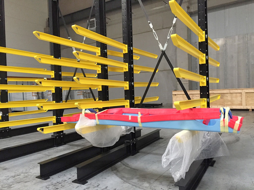 Rayonnages à charges longues – rack cantilever pour stockage de 180 kg à plusieurs tonnes - Image 3