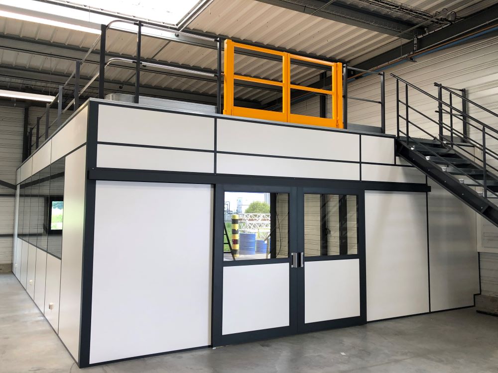 Mezzanines de bureaux – structure autoportante pour espaces professionnels - Image 3