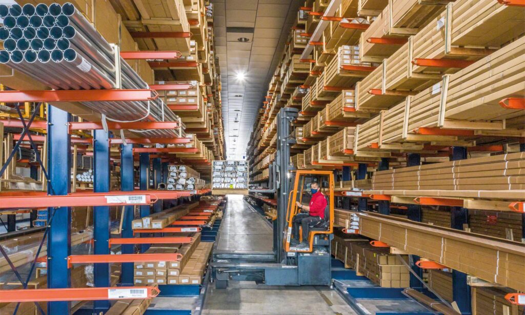 Rayonnages à charges longues – rack cantilever pour stockage de 180 kg à plusieurs tonnes - Image 2