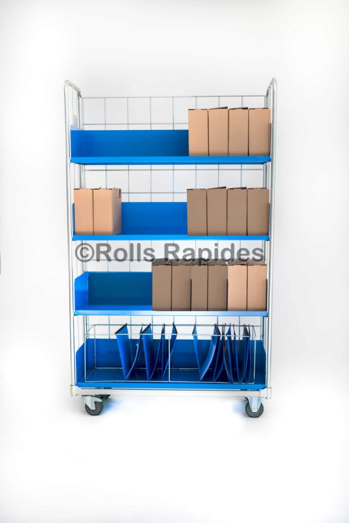 Armoire de déménagement 4 bacs H1810 – Ø 22mm - Image 1