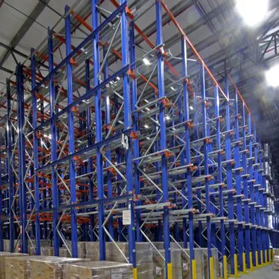 Stockage de palettes en accumulation ATOX – système Drive In et Drive Through 3