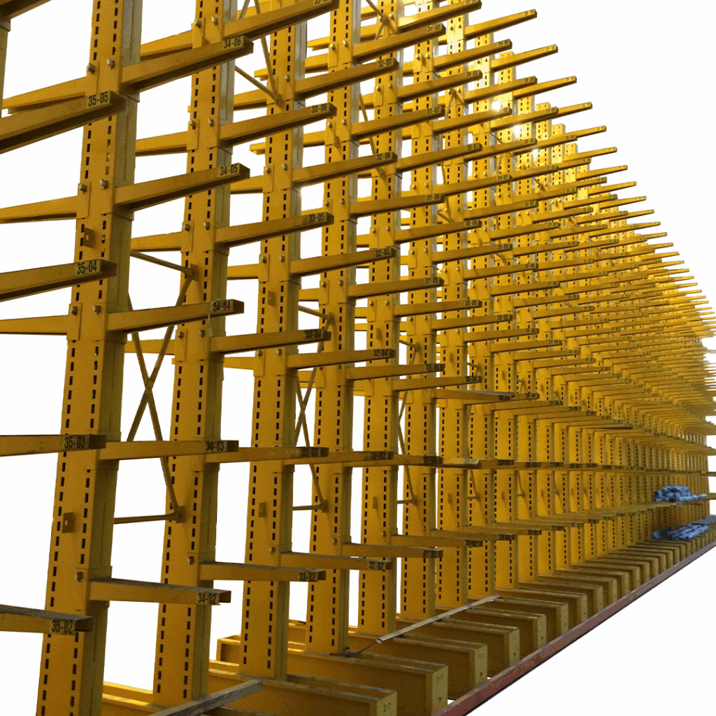 Cantilever – Rayonnage en porte-à-faux d&rsquo;occasion pour charges lourdes - Image 3