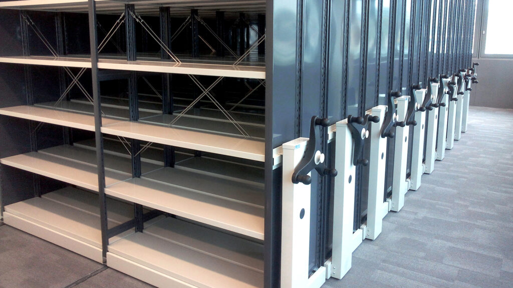 Bases mobiles – Rayonnages modulaires pour optimisation de l’espace - Image 3