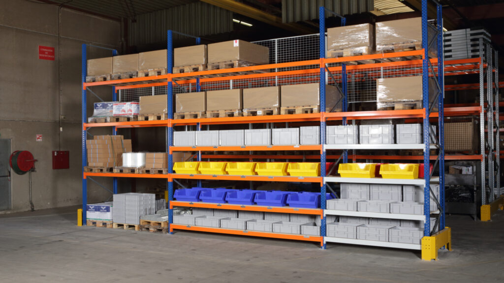 Rayonnage lourd EPSIRACK – stockage de palettes et charges jusqu&rsquo;à 3036 kg par niveau - Image 3