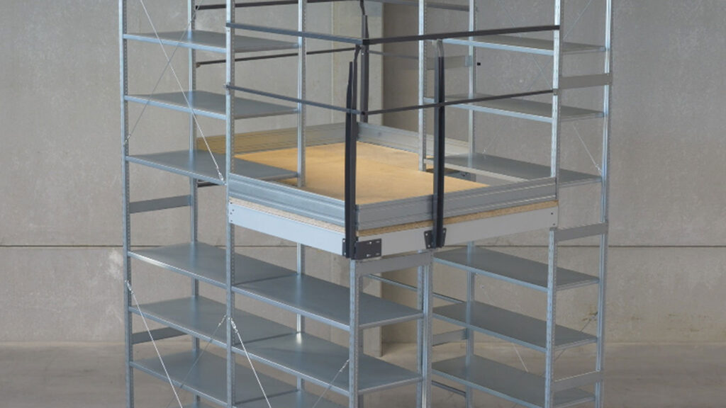 Plateformes sur rayonnage Floor Idea – solution multi-niveaux pour stockage picking - Image 3