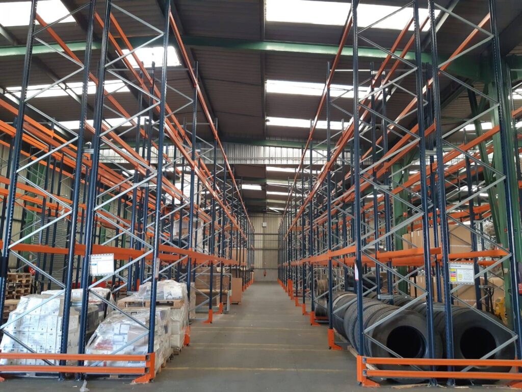 Racks d&rsquo;occasion Mecalux – 960 emplacements palettes à 18 390 euros Ht - Image 1